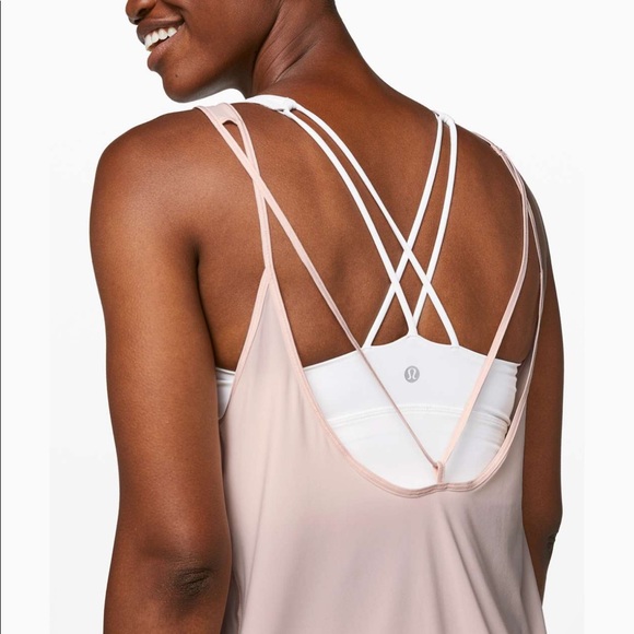 lululemon athletica Tops - Lululemon Let It Slip Tank - Butter Pink